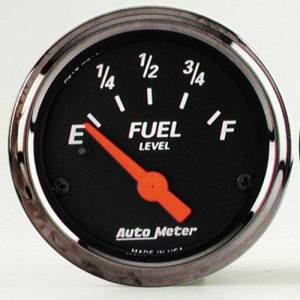 4X4 Parts - 4x4 Parts Fuel Level Gauge with Red Pointer