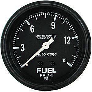 4X4 Parts - 4x4 Parts Fuel Pressure Gauge