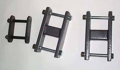 4X4 Parts - 4x4 Parts Hardbody Rear Lift Shackles