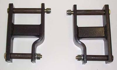 4X4 Parts - 4x4 Parts Xterra Rear Lift Shackles