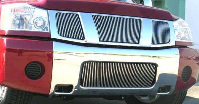 4X4 Parts - 4x4 Parts Titan Vertical Billet Bumper Insert