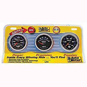 4X4 Parts - 4x4 Parts Three-Gauge Water Temperature, Voltmeter, and Oil Pressure