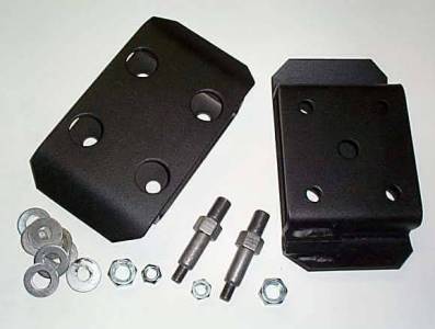 4X4 Parts - 4x4 Parts Xterra Leaf Pack Skid Plates