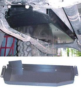 4X4 Parts - 4x4 Parts Skid Row Gas Tank Skid Plate