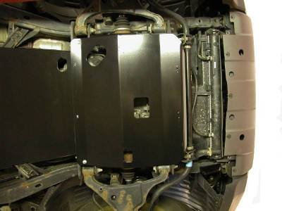 4X4 Parts - 4x4 Parts Skid Row Oil Pan Skid Plate