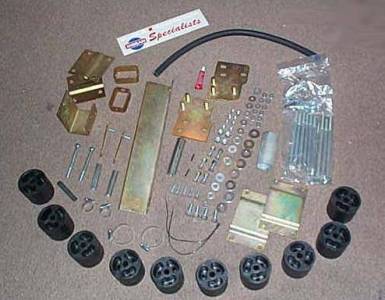 4X4 Parts - 4x4 Parts Xterra 3 Inch Body Lift