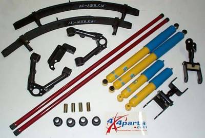 4X4 Parts - 4x4 Parts The Articulator Suspension Package With Bilstein Shocks