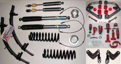 4X4 Parts - 4x4 Parts Mega Crawler Suspension Package With Bilstein Shocks