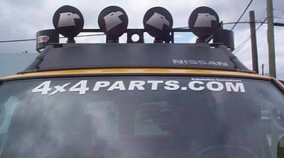 4X4 Parts - 4x4 Parts AC Window Decal