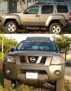 4X4 Parts - 4x4 Parts Xterra 1 Inch Body Lift