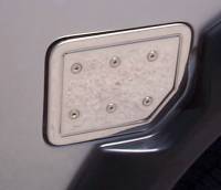 Stainless Steel Fuel Door Lid