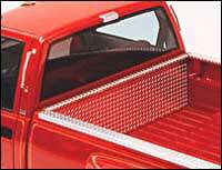 Diamond Plate Front Bed Rail Protector