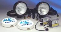HID Lights - Flood Lights - 6" HID Black Flood Light Kit