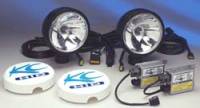 6" HID Black Long Range Light Kit