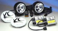 5" Black HID Long Range Driving Light System