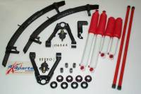 1998-2004 Frontier Suspension Lifts & Packages - Suspension Package With 3 Leaf Add A Leaf Pack - Deluxe Suspension Package With 3 Leaf Add A Leaf Pack