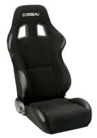 A4 Black Cloth Seat Extra Width