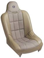 Baja SS Tan Vinyl With Tan Cloth Insert Seat