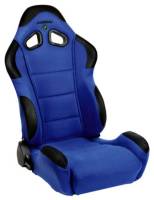 CR1 Blue Cloth Seat Extra Width