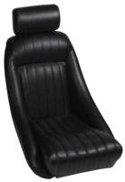 Classic Bucket Black Vinyl Seat