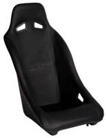 Clubman Black Vinyl Seat