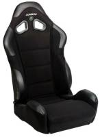 CR1 Black Cloth Seat Extra Width