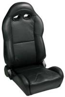 VX2000 100% Black Leather Seat