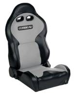 Seats and Seating Extras - VX2000 Seats - VX2000 Black Vinyl With Grey Cloth