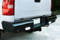 Titan Black Steel Rear Bumper - Image 1