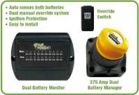 Motorized 275 Amp Dual Battery Kit - Image 1