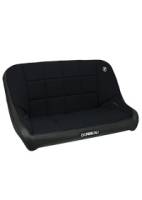 36 Inch Baja Bench Seat Black Vinyl and Cloth