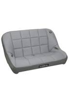 42 Inch Baja Bench Seat Grey Vinyl and Cloth