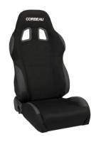 A4 Black Micro Suede Seat