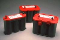 Optima Red Top Battery with Dual Posts