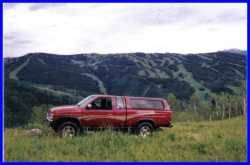 Nissan Hardbody - my truck on the mountain