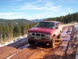 Nissan Hardbody - Ashton/truck on the mtn