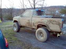 Nissan Hardbody - the mud digger