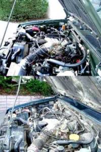 Nissan Pathfinder - Painting with mud