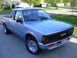 Nissan 720 - Silverturd93's Dad's 86 7