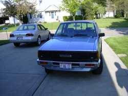 Nissan 720 - Silverturd93's Dad's 86 7