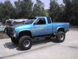 Nissan Hardbody - SHARKBYTESHAZ'S BIG BLUE