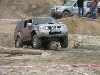 Nissan Frontier - A little jump...