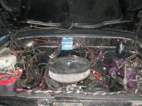 Nissan 720 - tight engine compartment