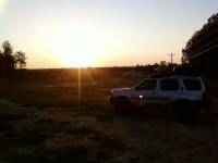 Nissan Xterra - sunset