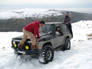 Nissan Patrol - offroading in bakish