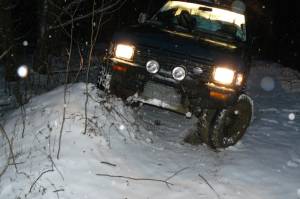 Nissan Hardbody - Snow day