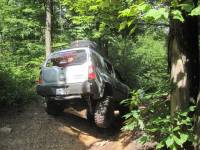 Nissan Xterra - Flexing at Rausch creek
