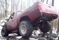 Nissan Hardbody - Camel Hump @ Raush Creek