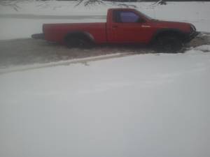 Nissan Frontier - Nice and stuck!