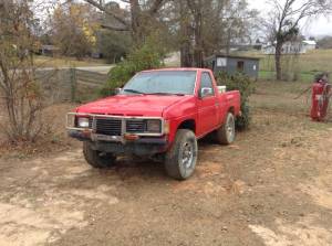 Nissan Hardbody - 91 hard body aka lil red